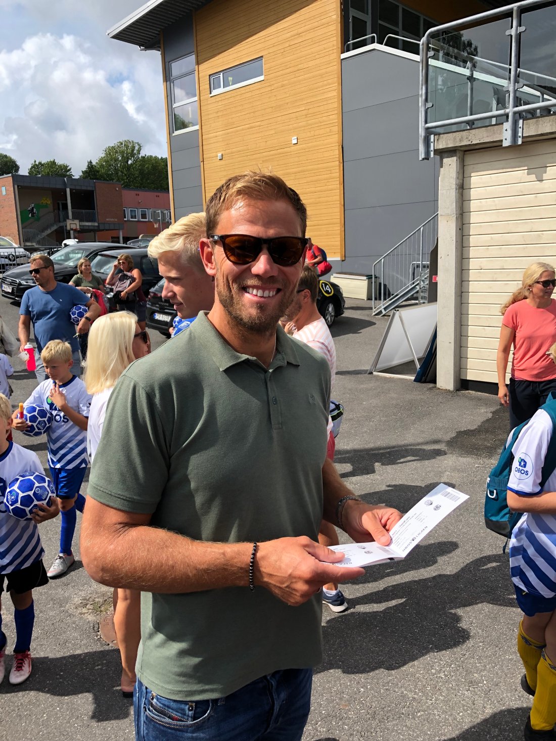 Thor Hushovd delte ut gratisbilletter til Jerv-Ham Kam