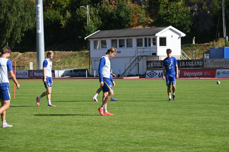 Siste finpuss unnagjort! Foto: Juliane V. Bringsvor