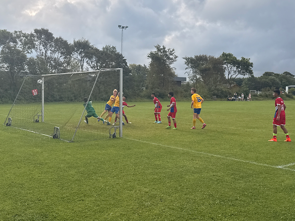 Scoring og jubel etter en solid seier.