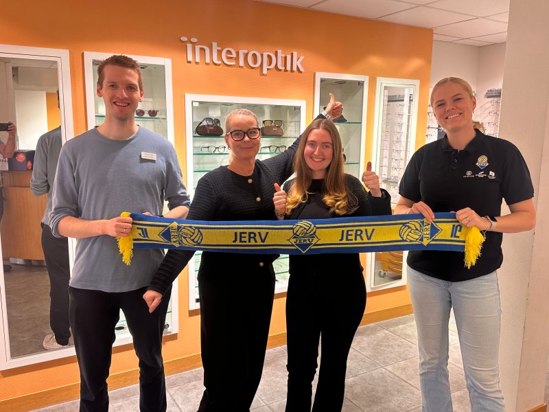 Interoptik Holvik og FK Jerv er klare for nok et nytt år med godt samarbeid!