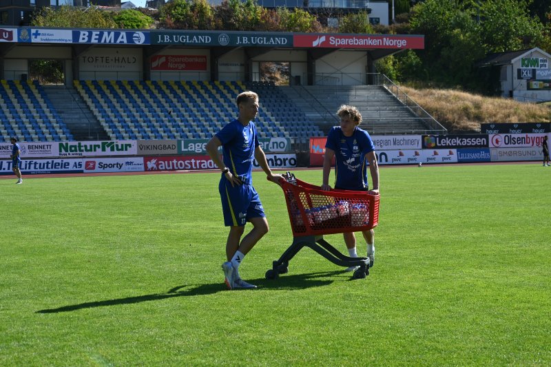 Både Sander Nordbø og Casper Svendby har bakgrunn fra Notodden. Foto: Juliane Voksøy Bringsvor