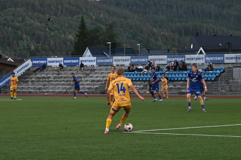 Jo Stålesen i aksjon for Jerv 2 i storseieren mot Vindbjart 2 i august! Foto: Juliane Voksøy Bringsvor