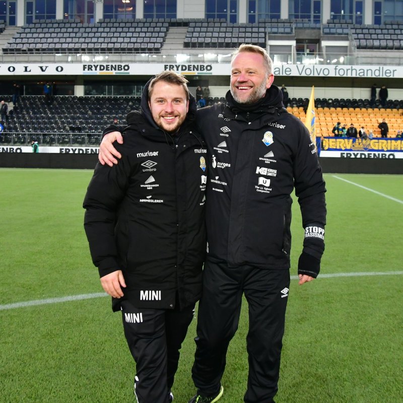 Gjenforent i gult og blått, her sist i 2020.