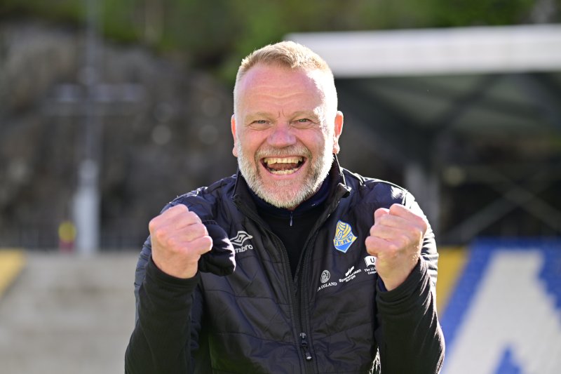 En svært fornøyd Sandstø etter derbyseier!