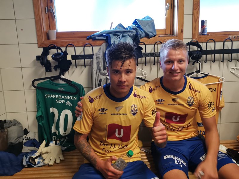 Dagens målscorere: Alexander Dang (2) og Ole Marius Håbestad (1).