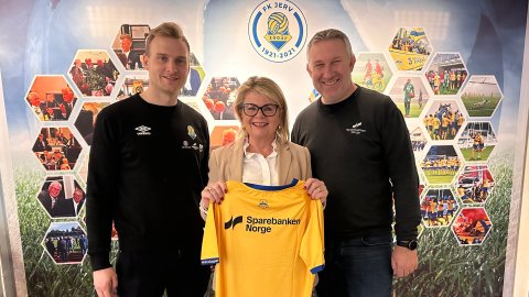 Sparebanken Norge og Eiendomsmegler Norge forlenger samarbeidet med FK Jerv